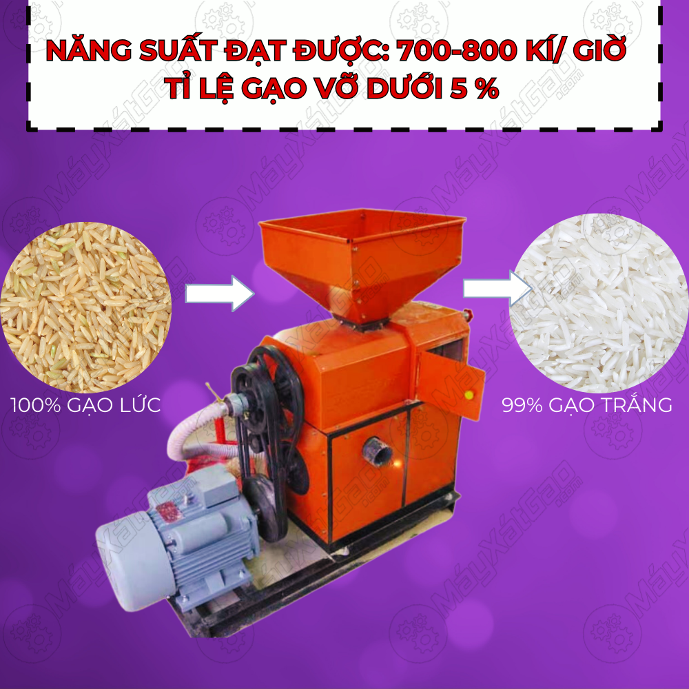 Đầu xát gạo trắng Vikyno RP-700 là sản phẩm hữu ích cho bà con trong việc xay xát gạo lứt thành gạo trắng ăn tại nhà hoặc kinh doanh phát triển kinh tế.