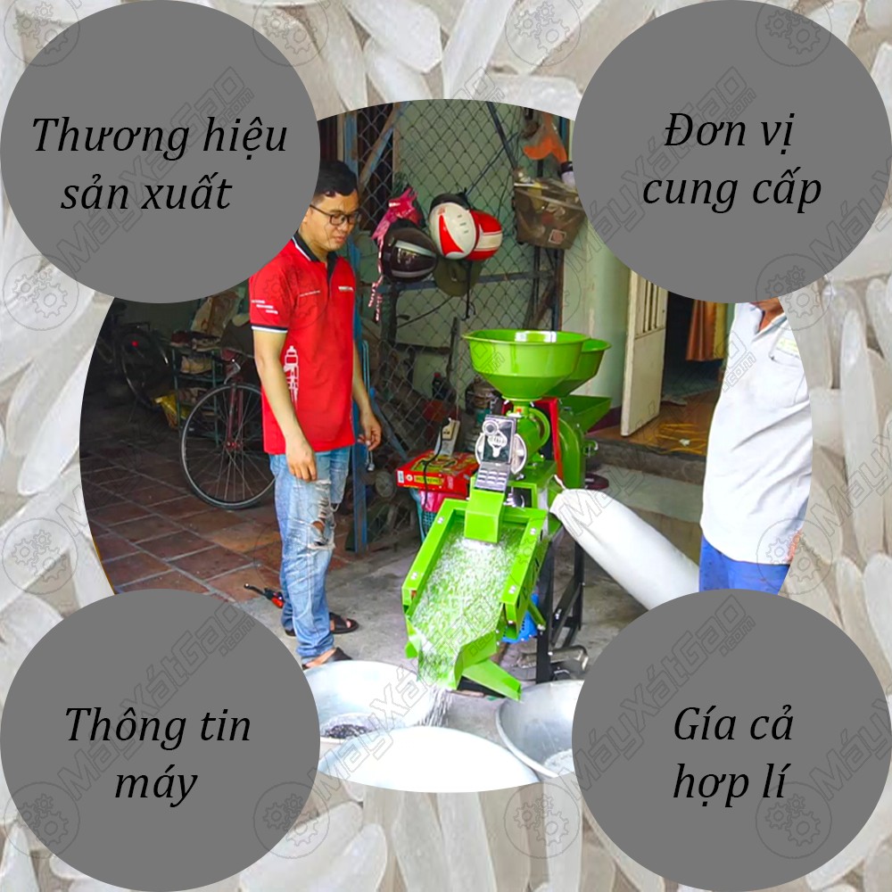 Những điều cần biết khi sử dụng máy xát gạo đa năng