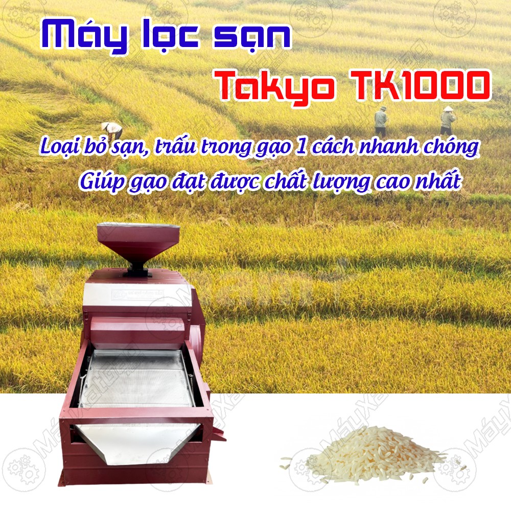 Ưu điểm nổi bật của máy lọc sạn gạo Takyo TK1000