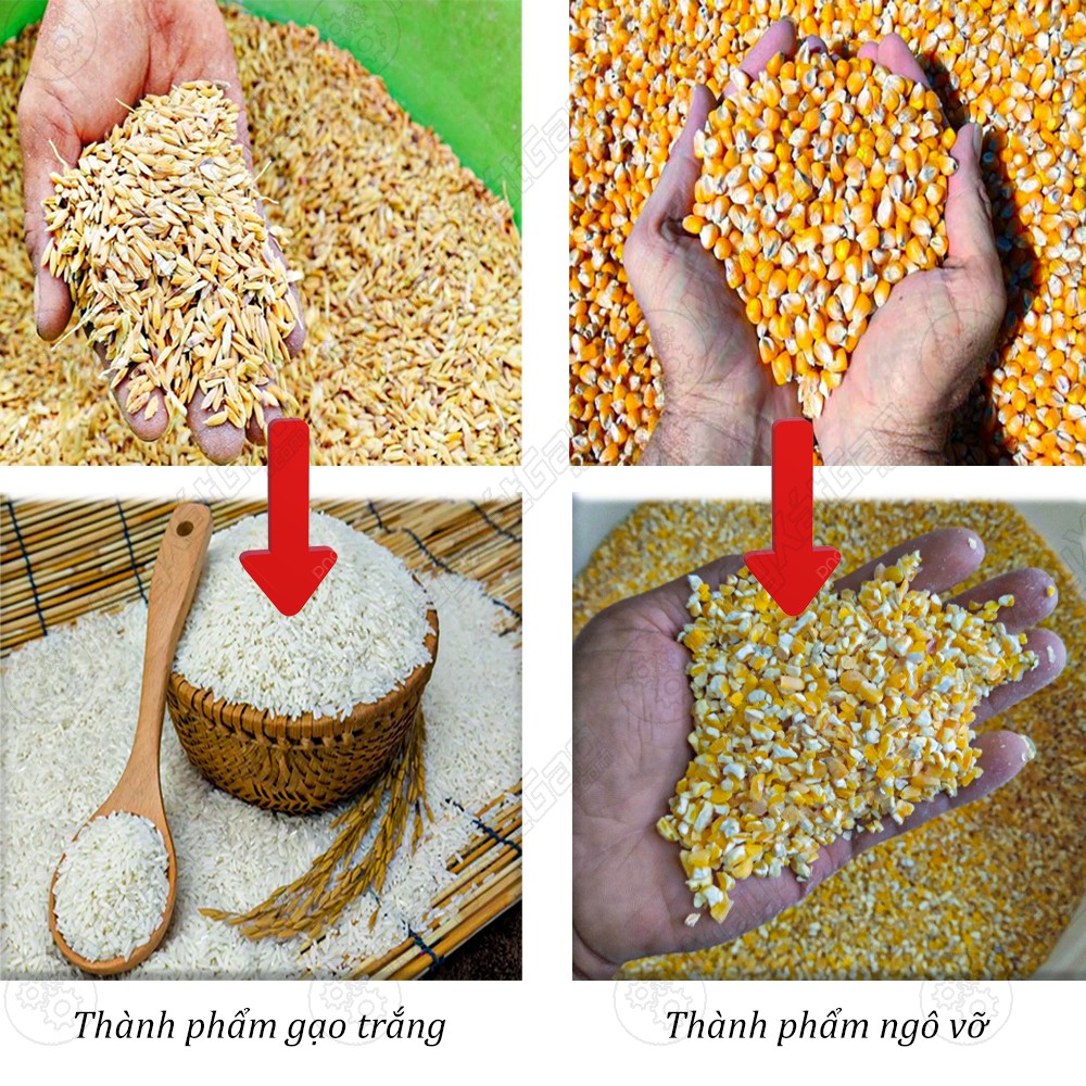 Công dụng của máy xay xát lúa gạo UN 6N40