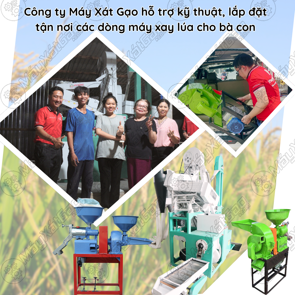 Với mục tiêu cung cấp cho người tiêu dùng nắm bắt được các dòng máy xát gạo có công nghệ tiên tiến, chúng tôi luôn cố gắng và không ngừng phát triển với các dòng máy xay lúa đời mới được ra đời cải tiến hơn so với các dòng máy lỗi thời trước đây. 