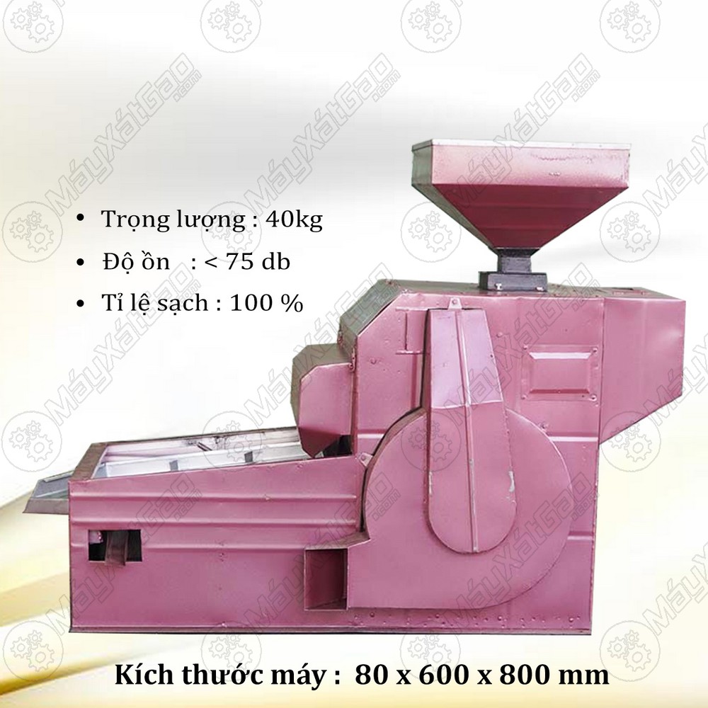 Thông số của máy sạn lọc gạo TK 400