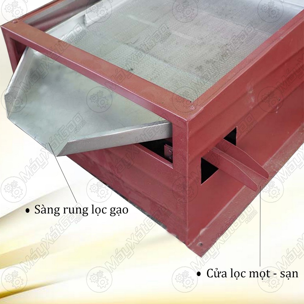 Máy lọc sạn gạo TK 400 chuyên dùng tách sạn, trấu càng ra khỏi gạo hoặc các loại nông sản khác như: đỗ, tiêu, cà phê.