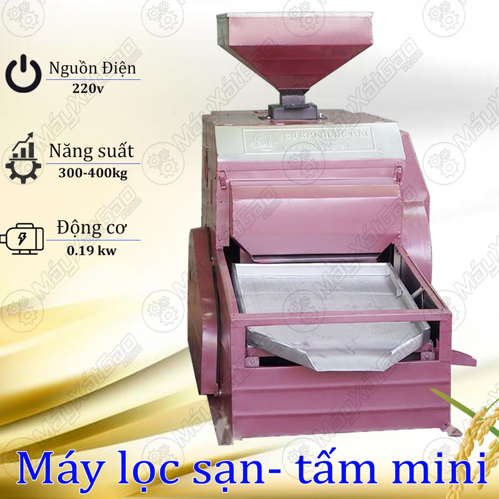 Máy lọc sạn gạo gia đình TK 400 chính hãng