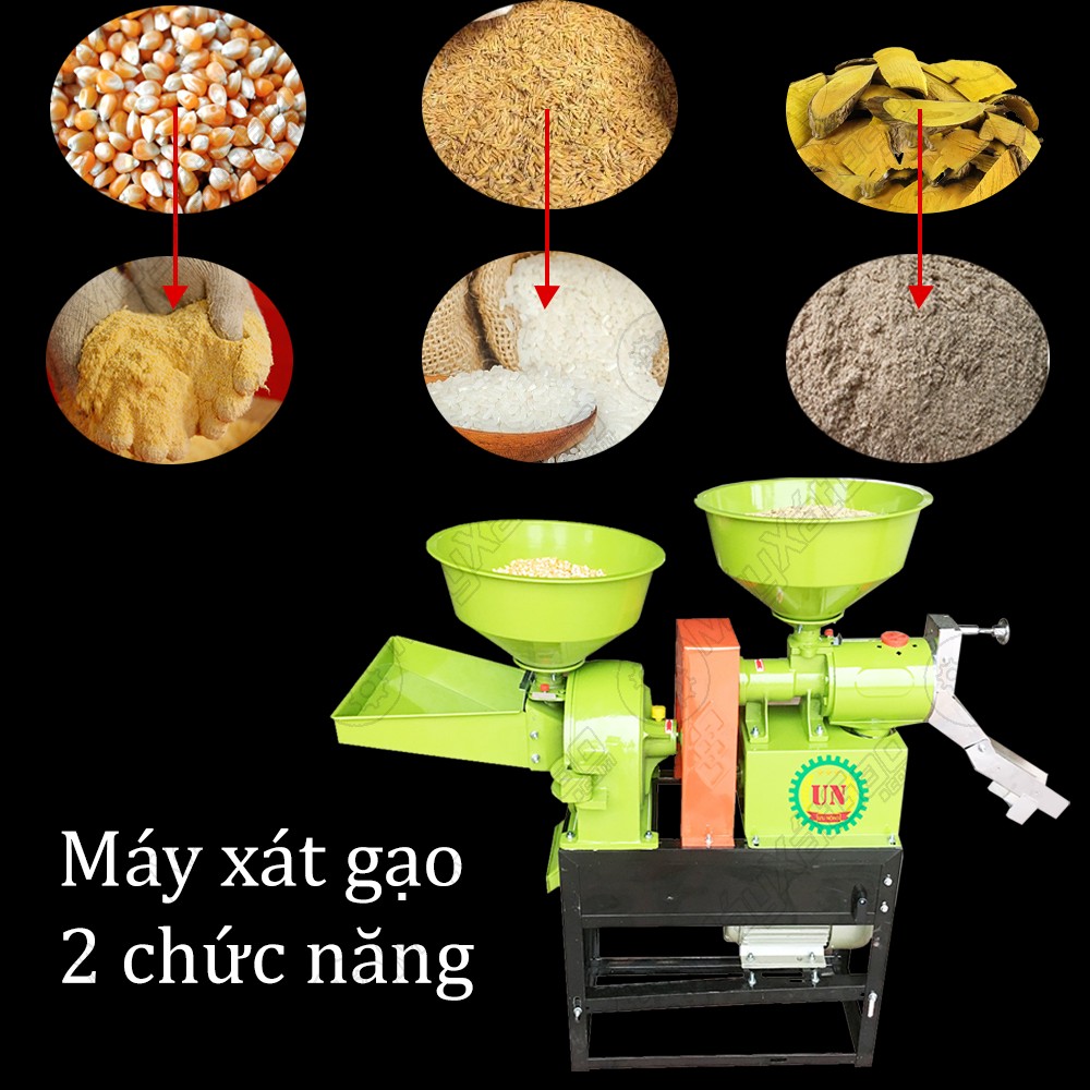 Máy xay xát gạo đời mới 2 chức năng cao cấp