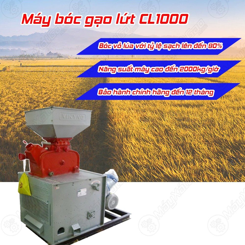 Máy bóc gạo lứt CL 1000