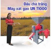 Đầu chà trắng – Máy xát gạo UN T1000