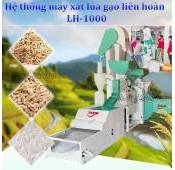 Máy xát lúa gạo liên hoàn LH 1000