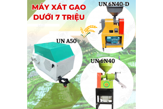 Tham khảo các dòng sản phẩm máy xát gạo mini giá rẻ DƯỚI 7 TRIỆU nên mua