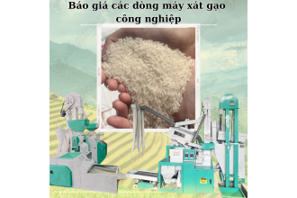 Báo giá máy xát gạo công nghiệp được bà con quan tâm nhiều nhất hiện nay