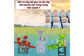 Đầu tư máy xát gạo và nên xay xát loại lúa nào để kinh doanh ?